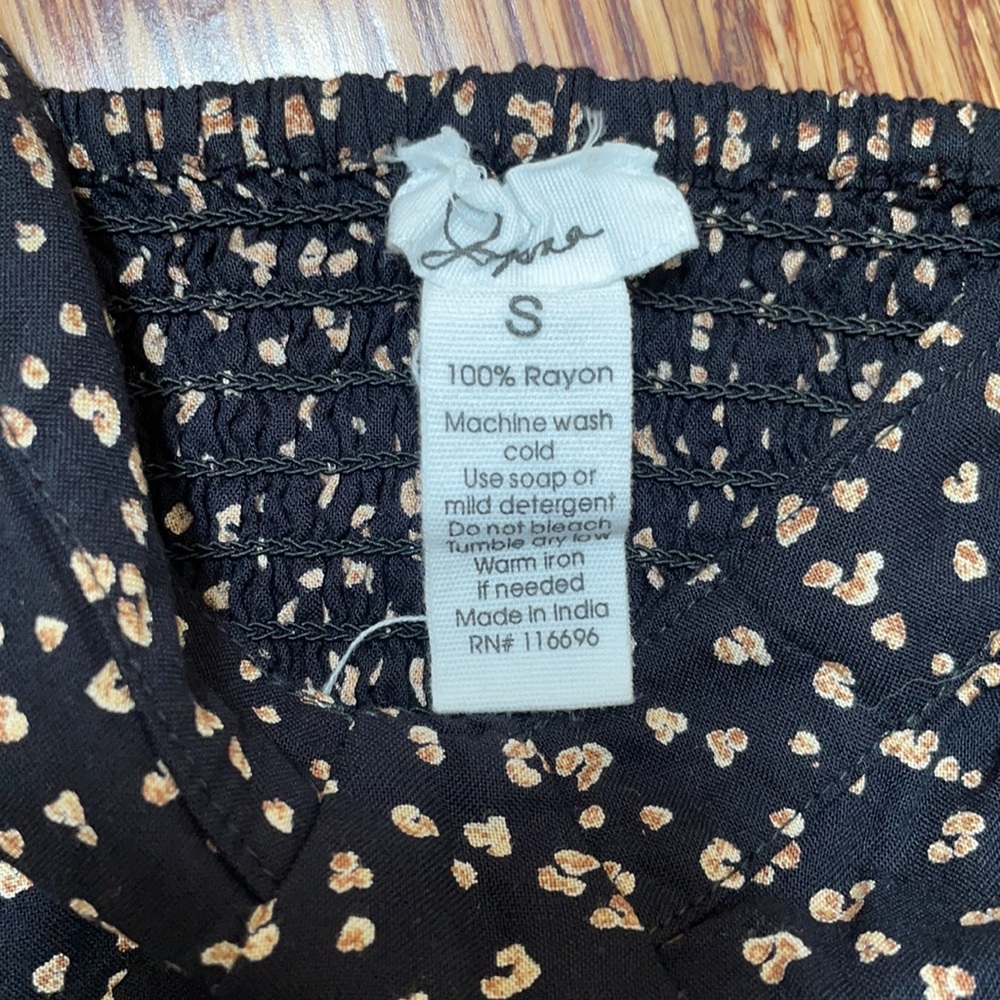 Japna leopard print corset style crop top size small - Picture 3 of 4